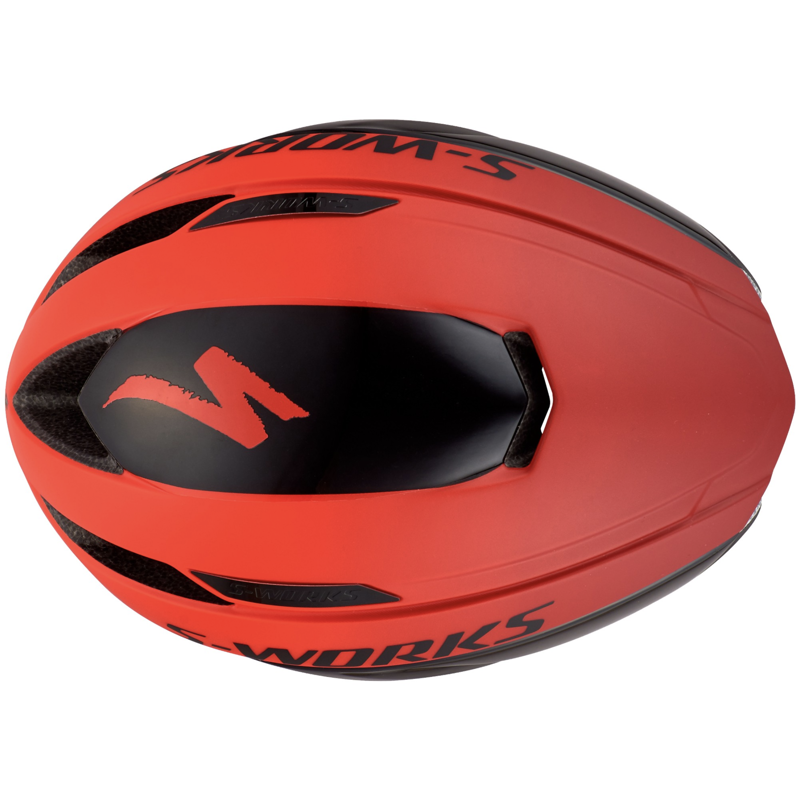 Specialized S-Works Evade W/ ANGI Road Helmet Red/Crimson/Black -4